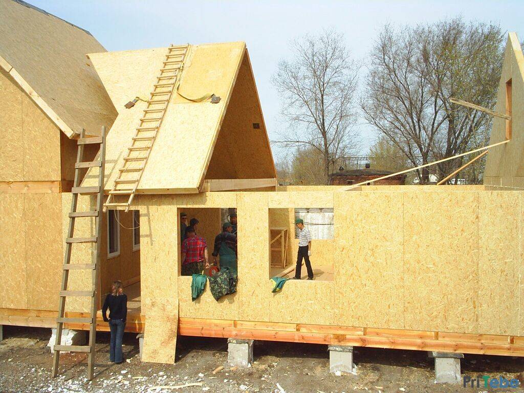 Строительство дома из сип-панелей своими руками