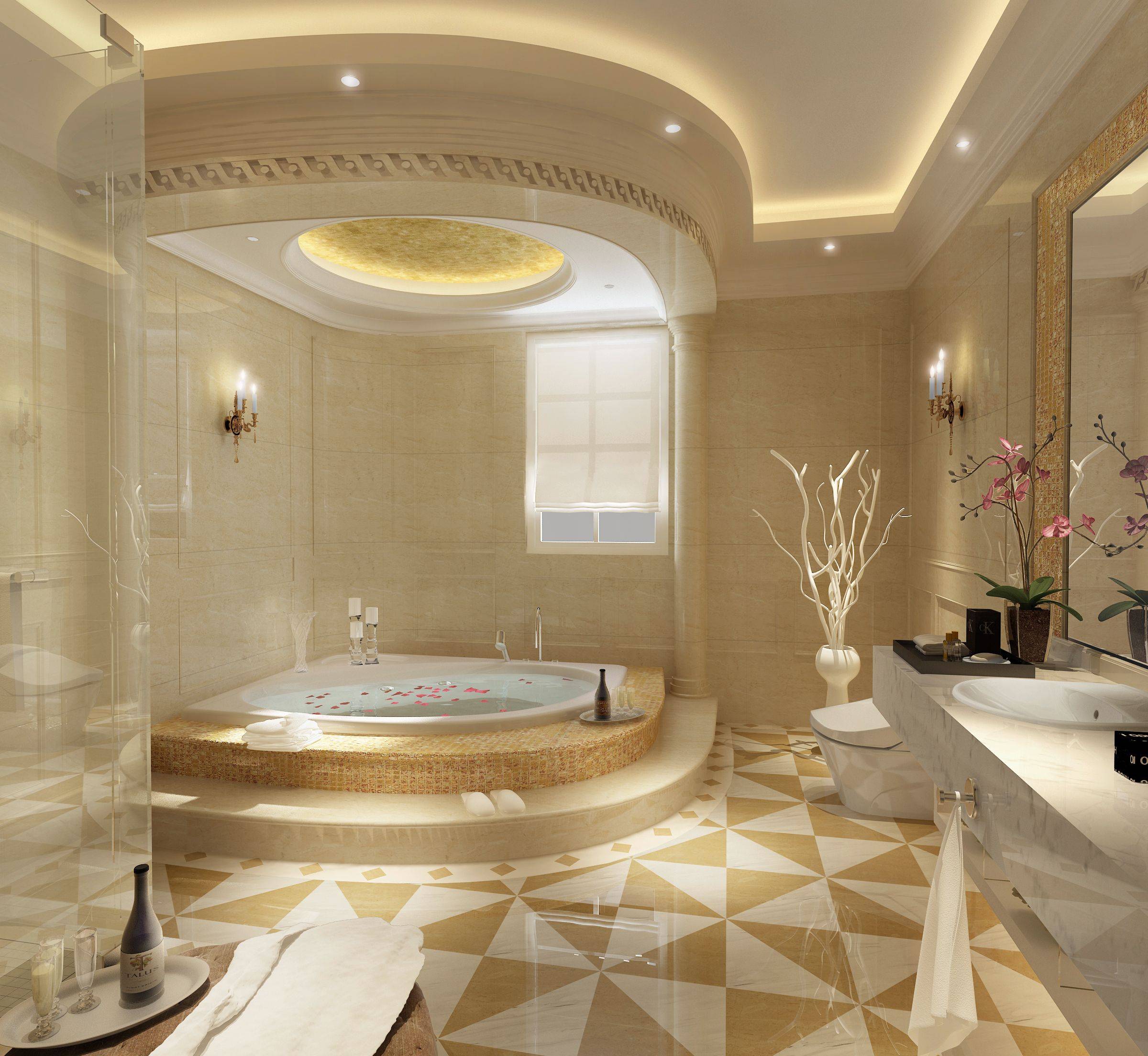 Дизайн потолка в ванной комнате - какой дизайн выбрать (+ фото) - vannayasvoimirukami.ru