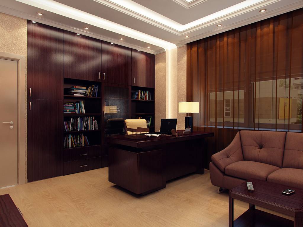 Дизайн интерьера кабинета