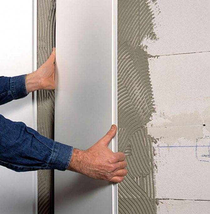 Как крепить панели пвх к стене и потолку: разные варианты