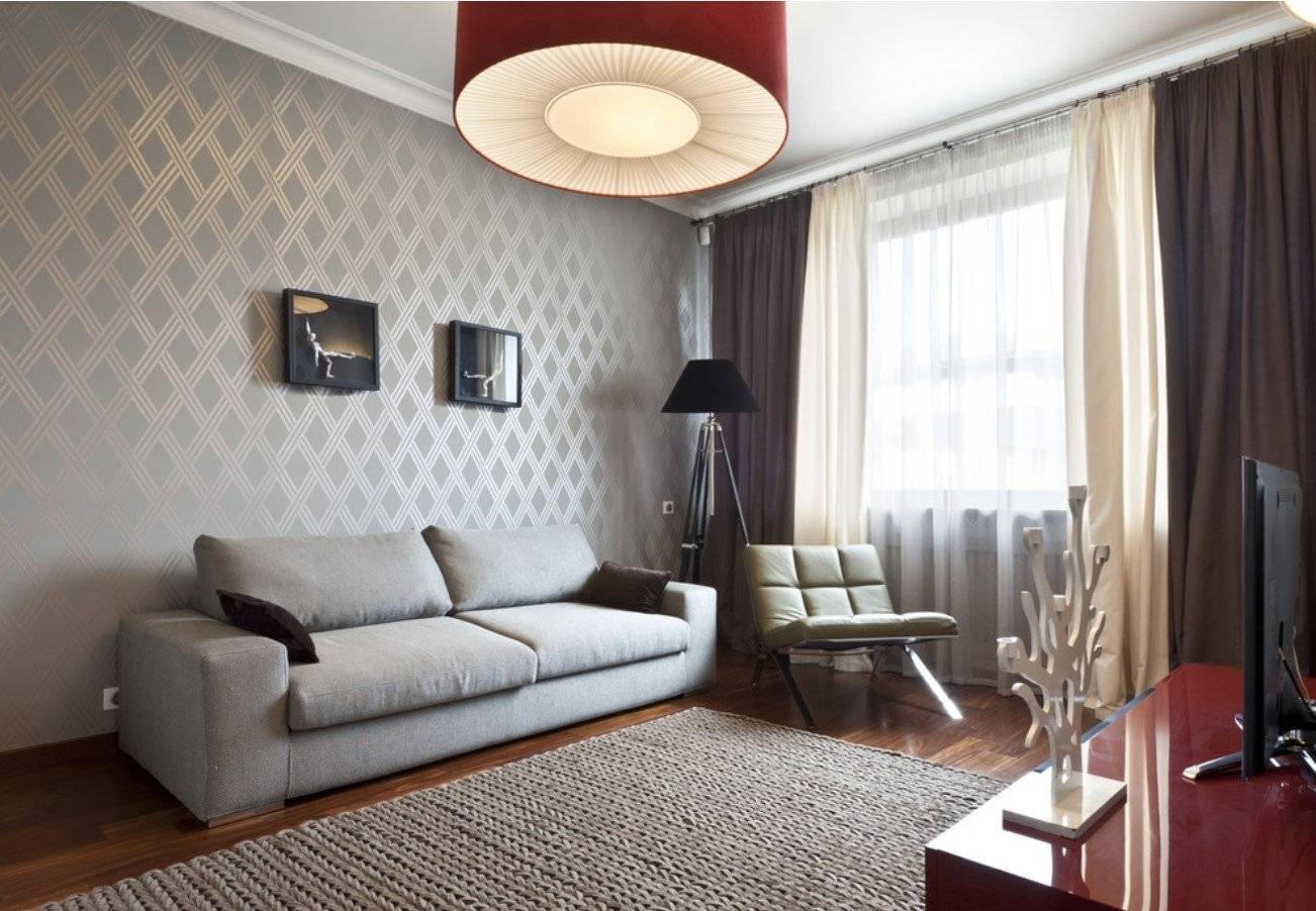 Как создать удобный и стильный дизайн с помощью обоев: зонирование комнат с применением цветовых и фактурных акцентов