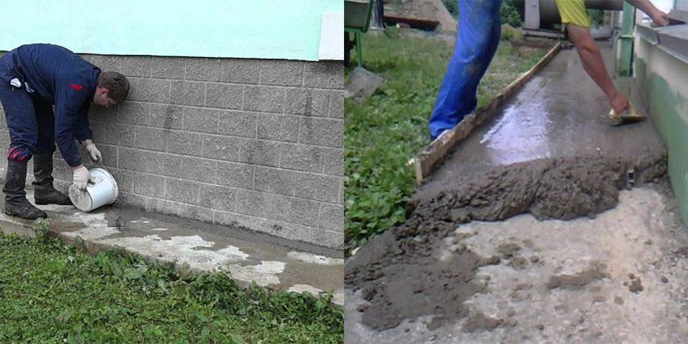 Можно ли класть (залить) бетон на бетон и как это сделать правильно