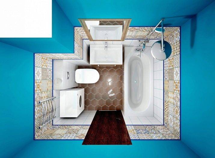 Дизайн ванной 7 кв.м. — четыре варианта планировок