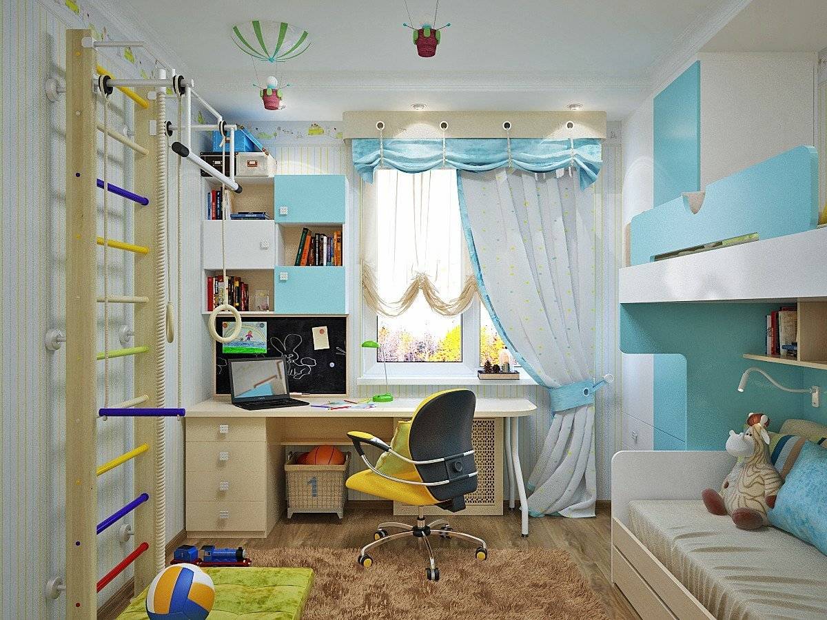 Дизайн интерьера комнаты для подростка или школьника 500+ фото