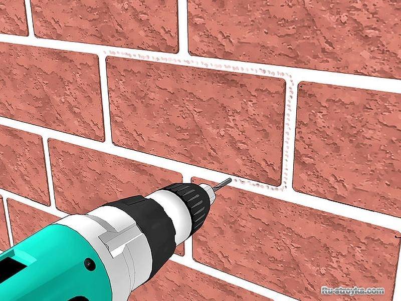 Ремонт и усиление облицовочной кирпичной кладки наружных стен зданий с применением ремонтных связей