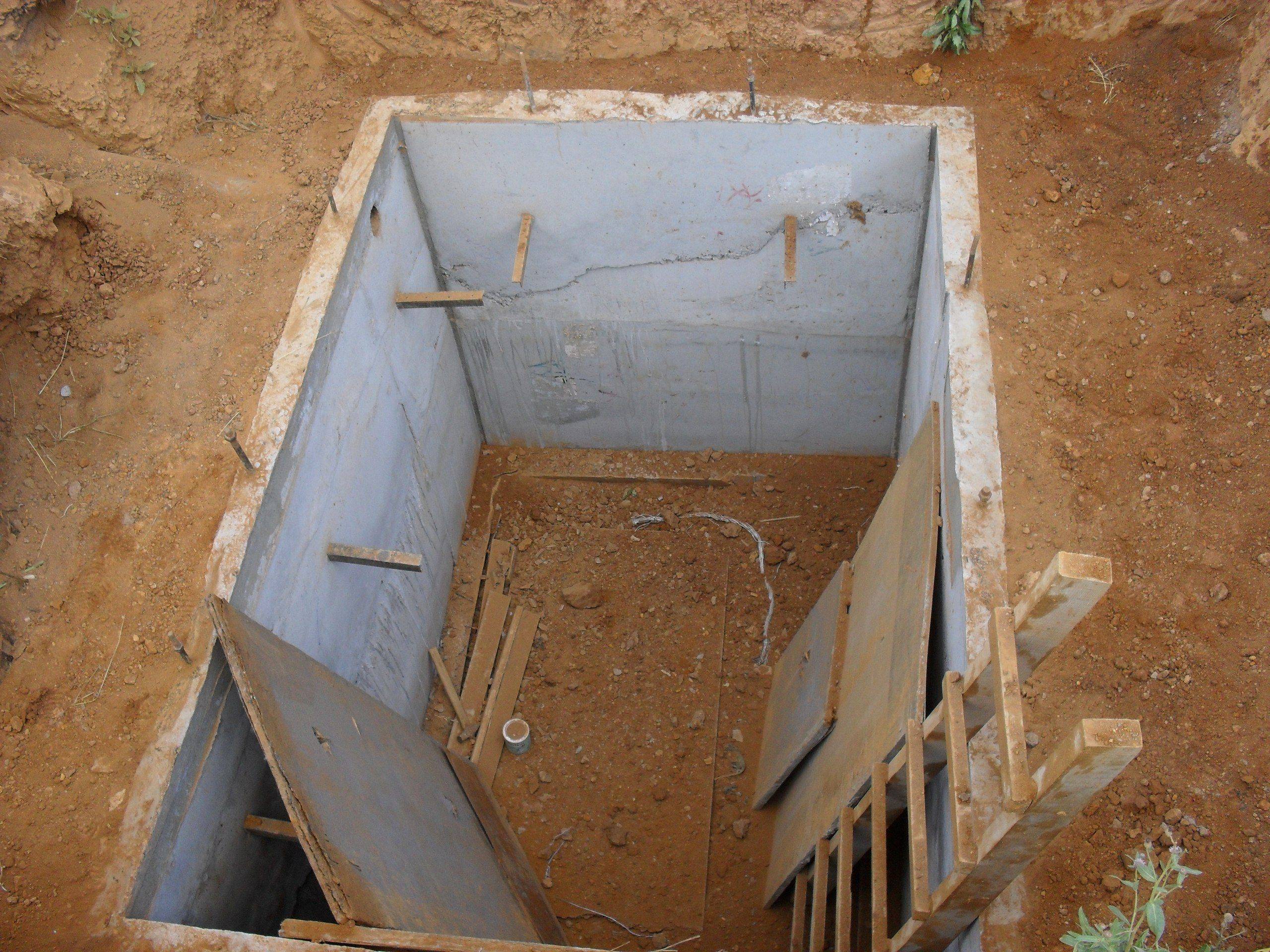 Бетонный погреб (подвал) - технология изготовления