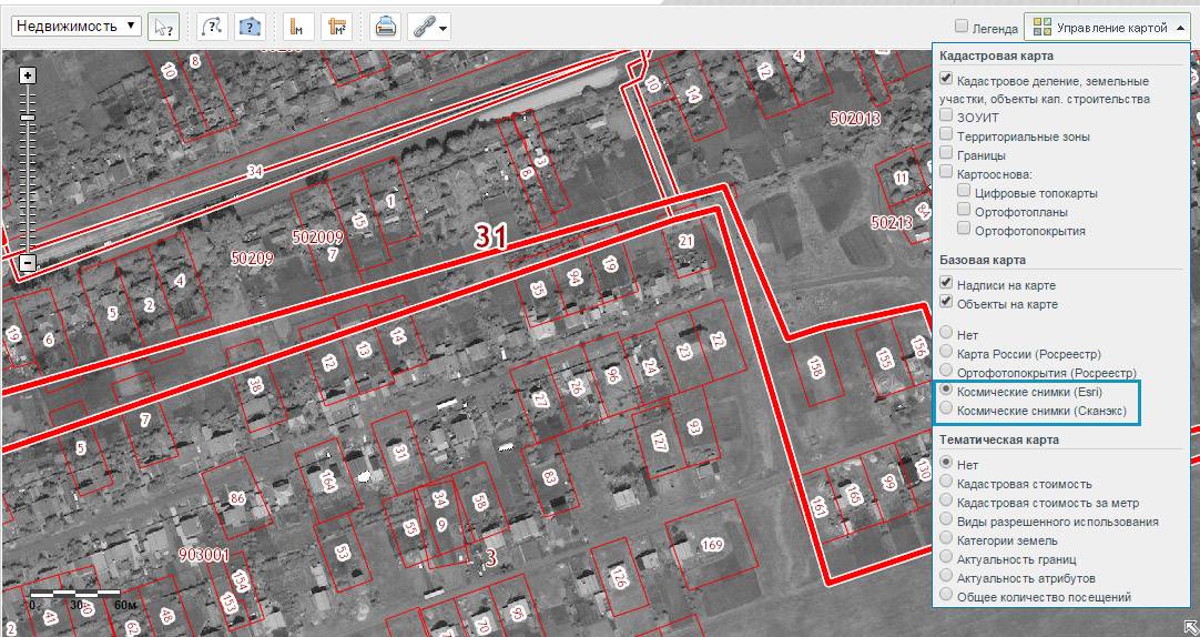 Созданная снимками со спутника публичная кадастровая карта появилась в 2010 году, и пользуется большим спросом | domovik.guru
