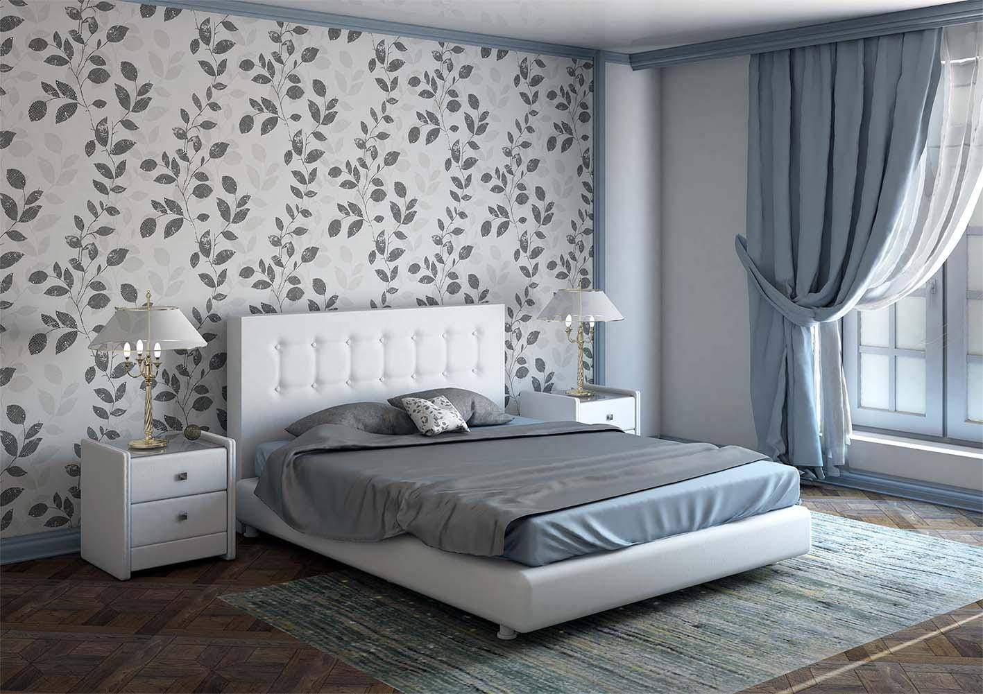 Обои для спальни 2021 года — модные тренды дизайна и оформления, новинки, выбор цвета, комбинированные обои, советы, правила