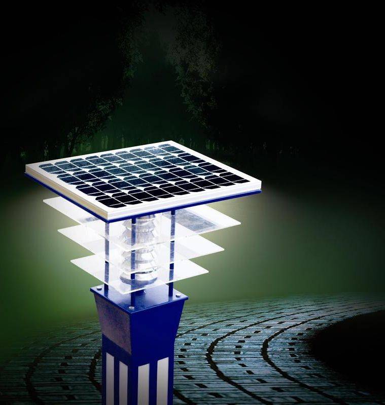 Уличное освещение на солнечных батареях – работает даже ночью