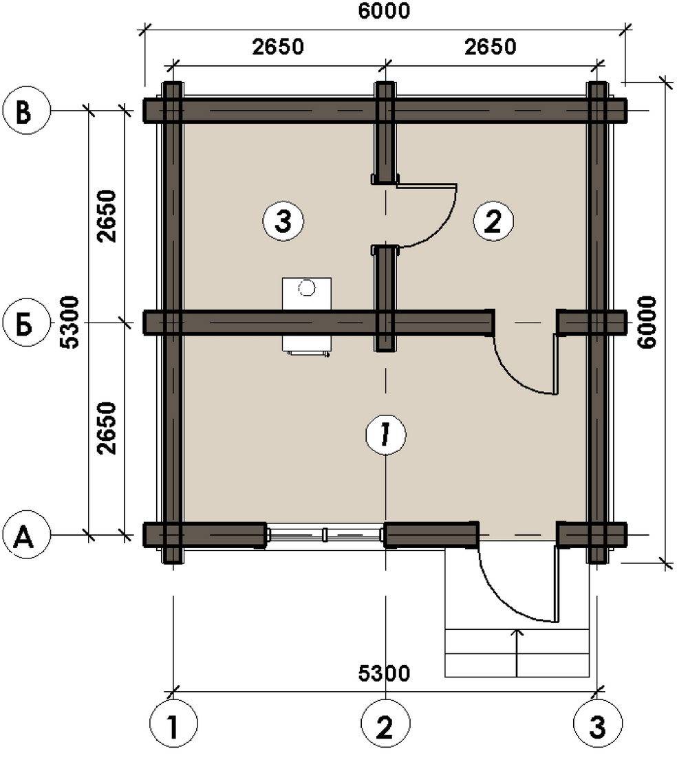 Баня 6 на 6: планировка внутри, мойка и парилка отдельно, варианты чертежей, схемы и планы, с мансардой и туалетом, терассой