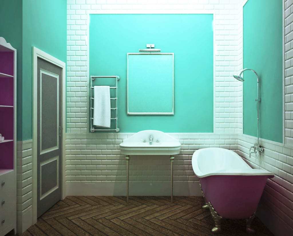 Краска для ванной комнаты: какую выбрать для покраски стен, какой краской покрасить, как красить, рейтинг лучших, фото