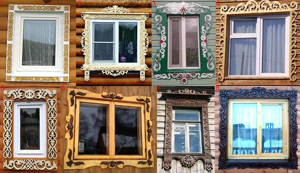 Шаблоны для резных наличников на окна и двери – от рисунка к трафарету