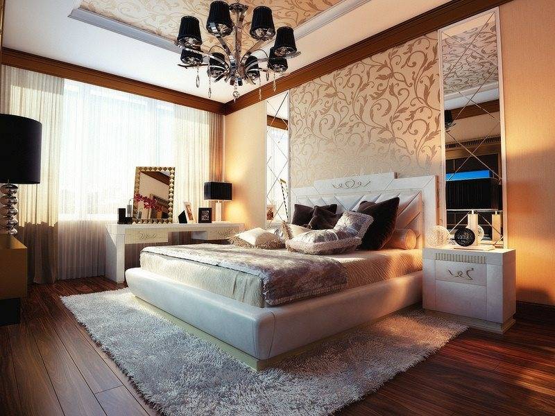 Современные спальни - 100 фото идеального дизайна