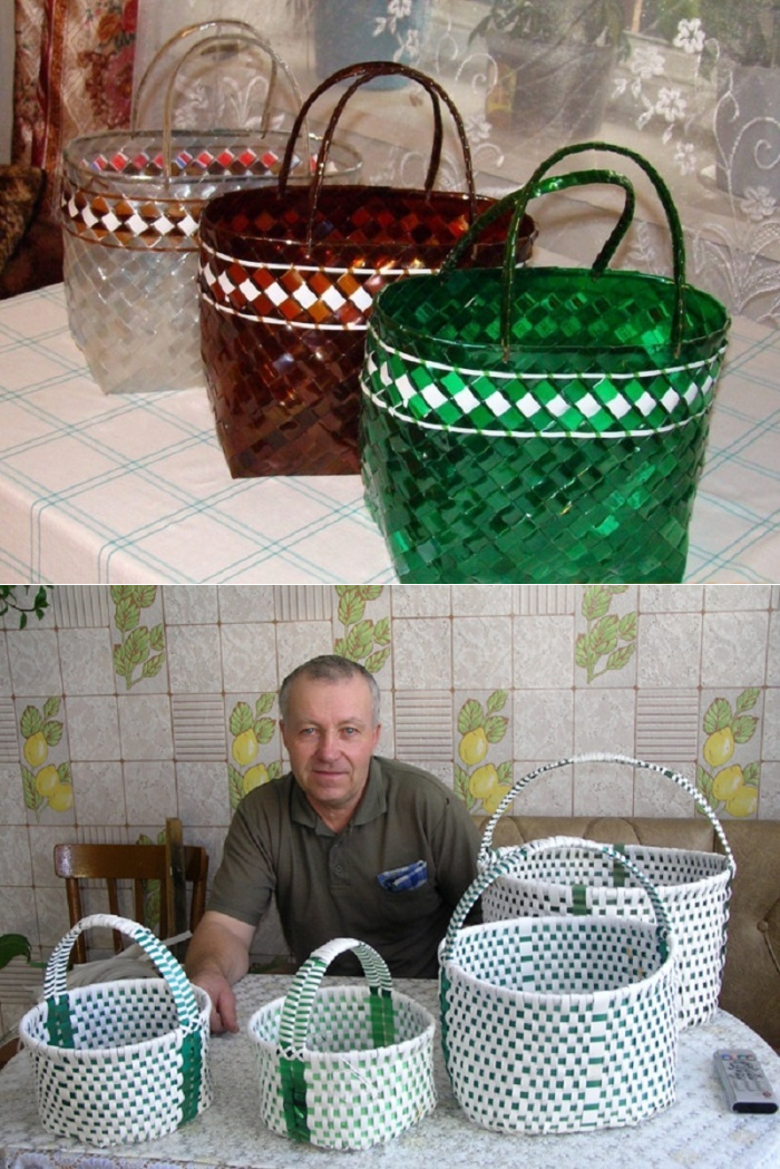 ✅ корзинки из пластиковых бутылок своими руками - vse-rukodelie.ru