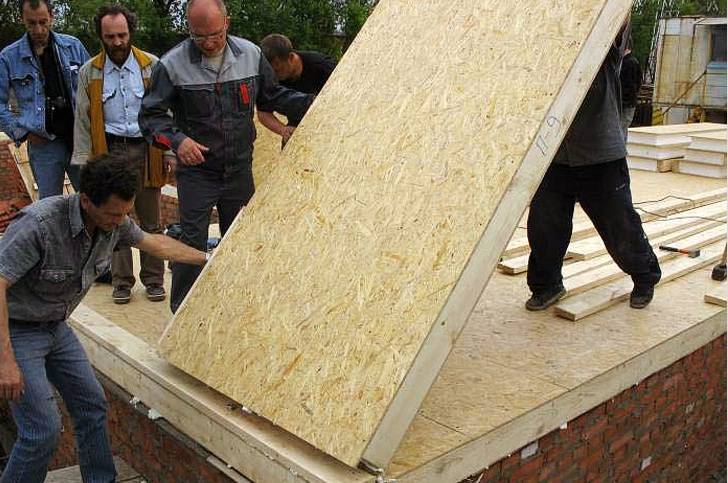 Технология строительства дома из сип панелей своими руками