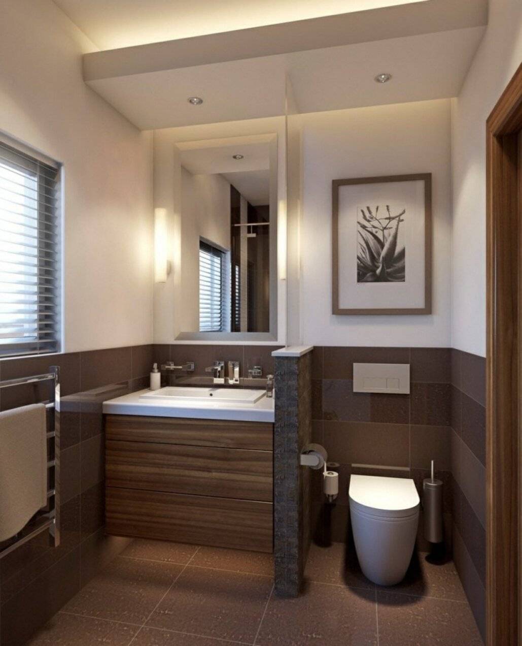 Дизайн ванной комнаты с туалетом: 4 оптимальных стиля, планировка, выбор сантехники