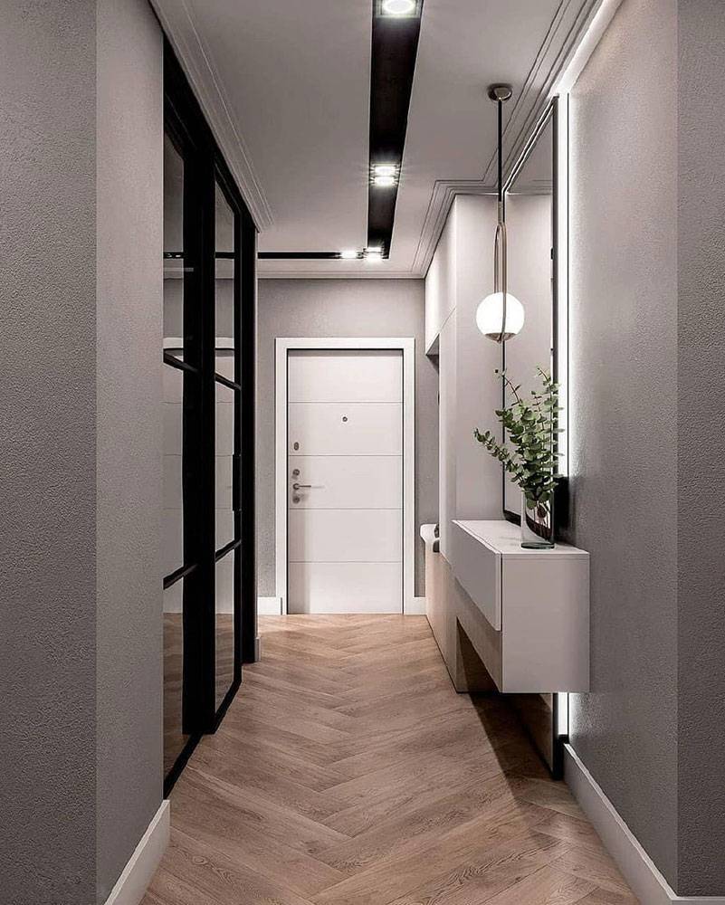 Прихожие: идеи на фото для узких коридоров в квартире