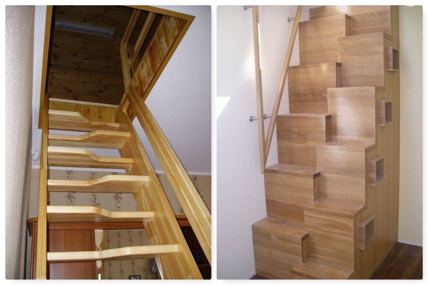 Самостоятельный монтаж лестницы утиный шаг: инструкция