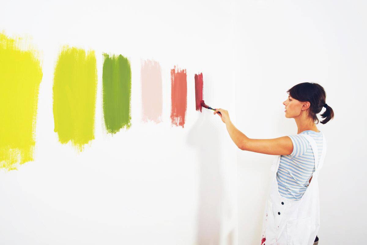 Краска для рисования на стенах