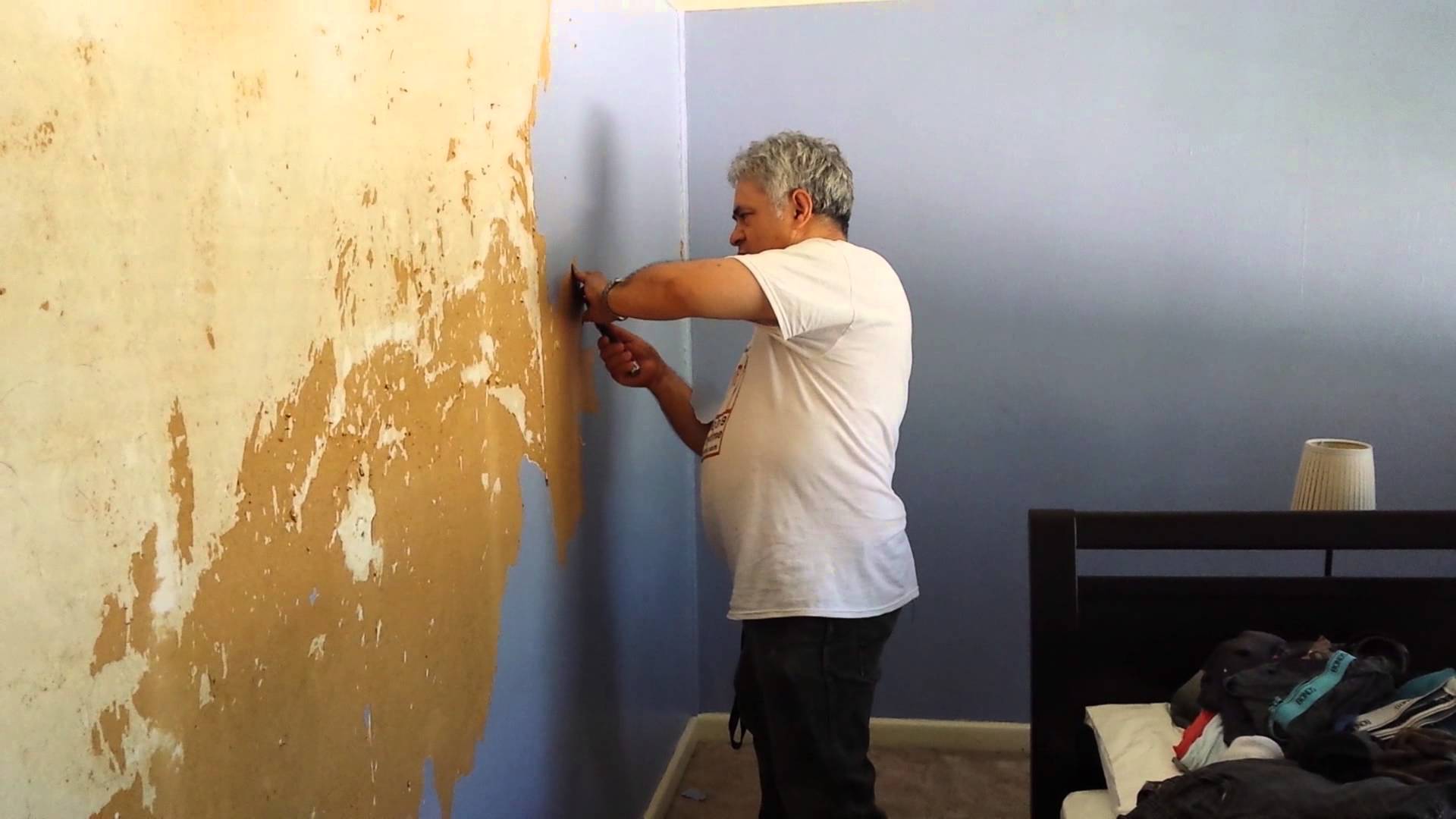 Покраска стен после снятия обоев – пошаговая инструкция