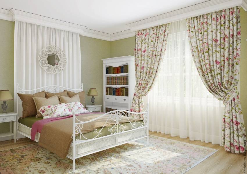 Как правильно выбрать шторы в спальню - 26 оригинальных фото, советы