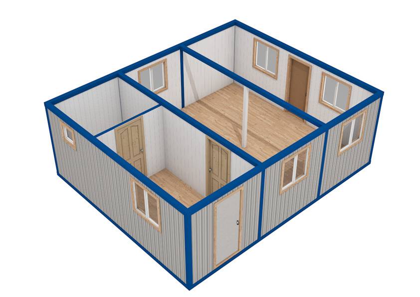 Модульный дом - особенности, преимуществе и недостатки - статьи от building-companion.ru