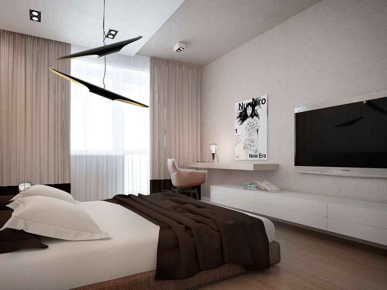 Спальня в стиле минимализм 2020, 93 фото дизайна интерьера