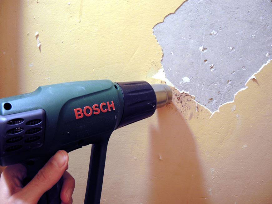 Способы снятия старой краски со стен. инструкция как быстро убрать старую краску | стройматериалы