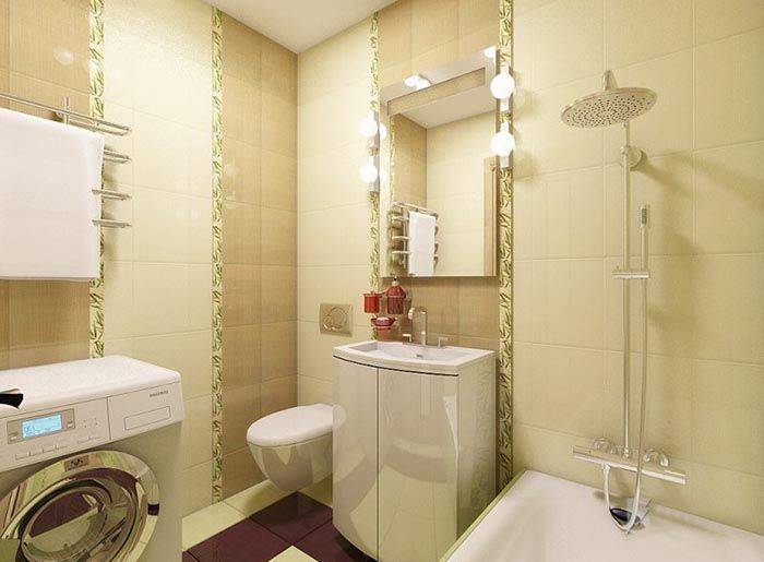 Ремонт ванной комнаты в хрущевке: порядок работ, дизайн