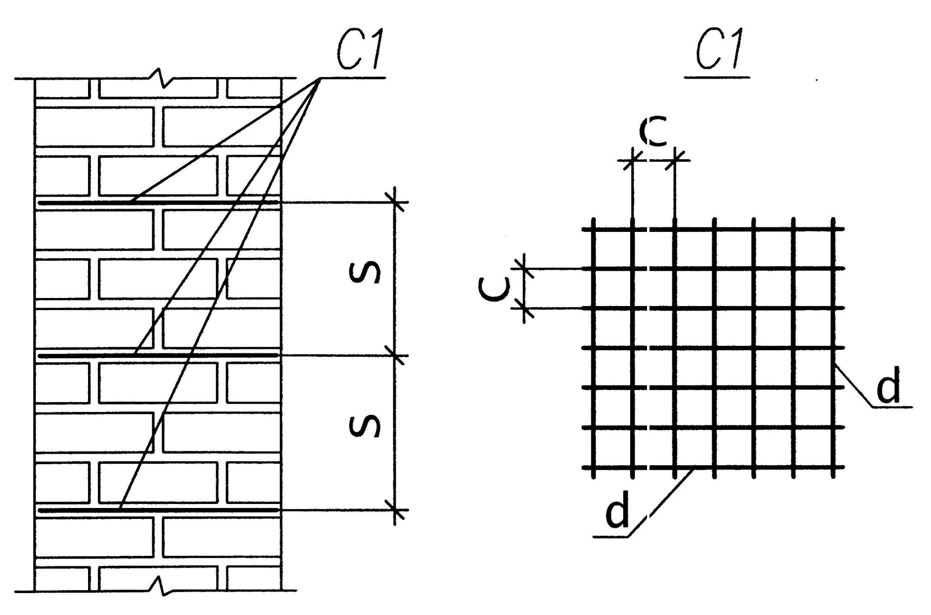 Правила армирования кирпичной кладки в соответствии со снип (сп). какие бывают размеры кладочной сетки. расчёты и выбор подходящего материала