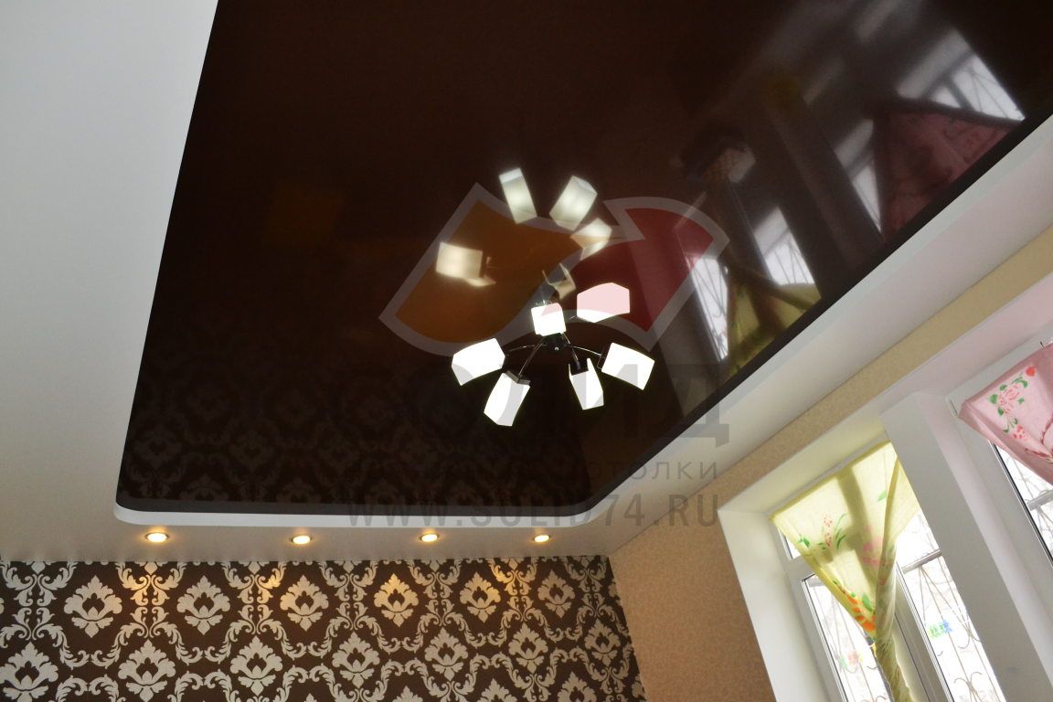 Серые натяжные потолки. глянцевые натяжные потолки: фото, дизайн, виды, выбор цвета, обзор по комнатам