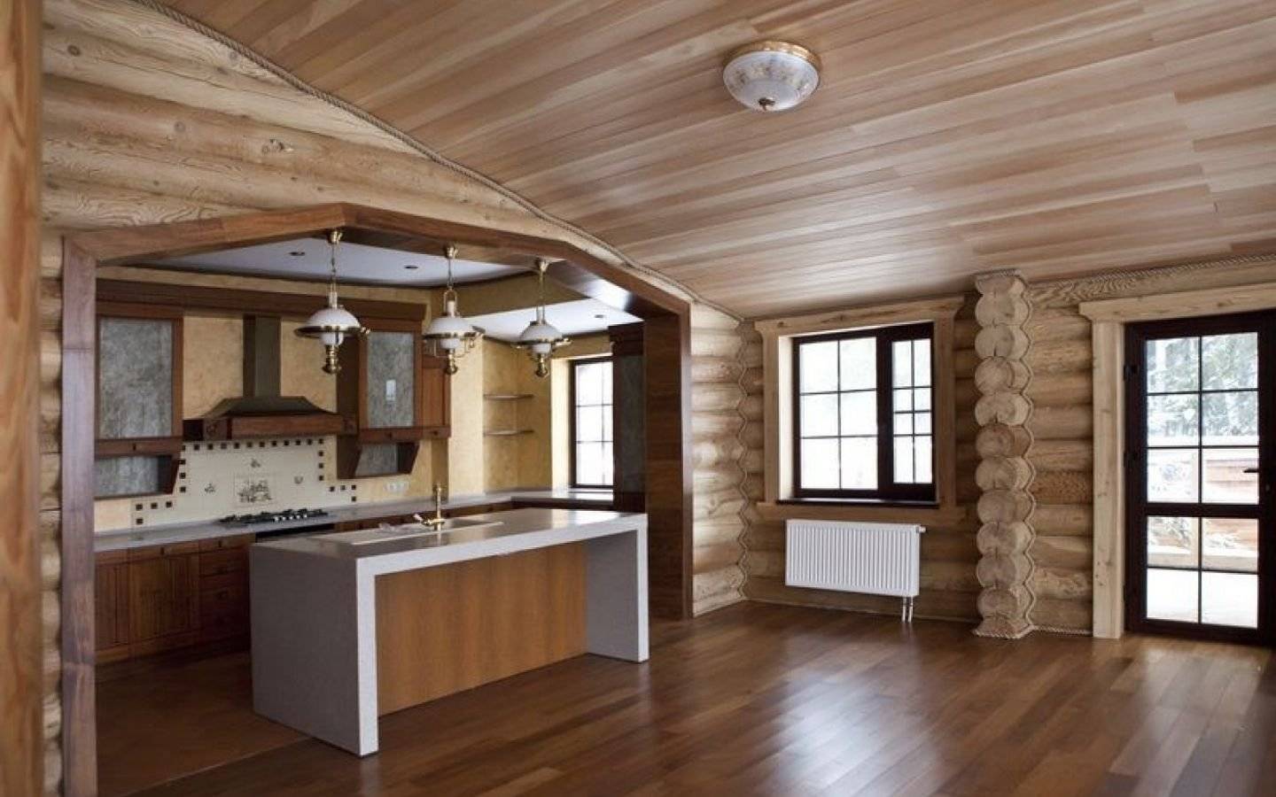 Внутренняя отделка деревянного дома: технические особенности