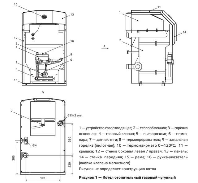 Напольный газовый котел Сиберия: как устроен, технические характеристики, а также отзывы и инструкция по эксплуатации