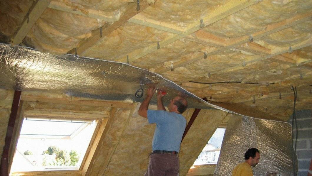 Утепление потолка в частном доме - выбор материала и метода утепления