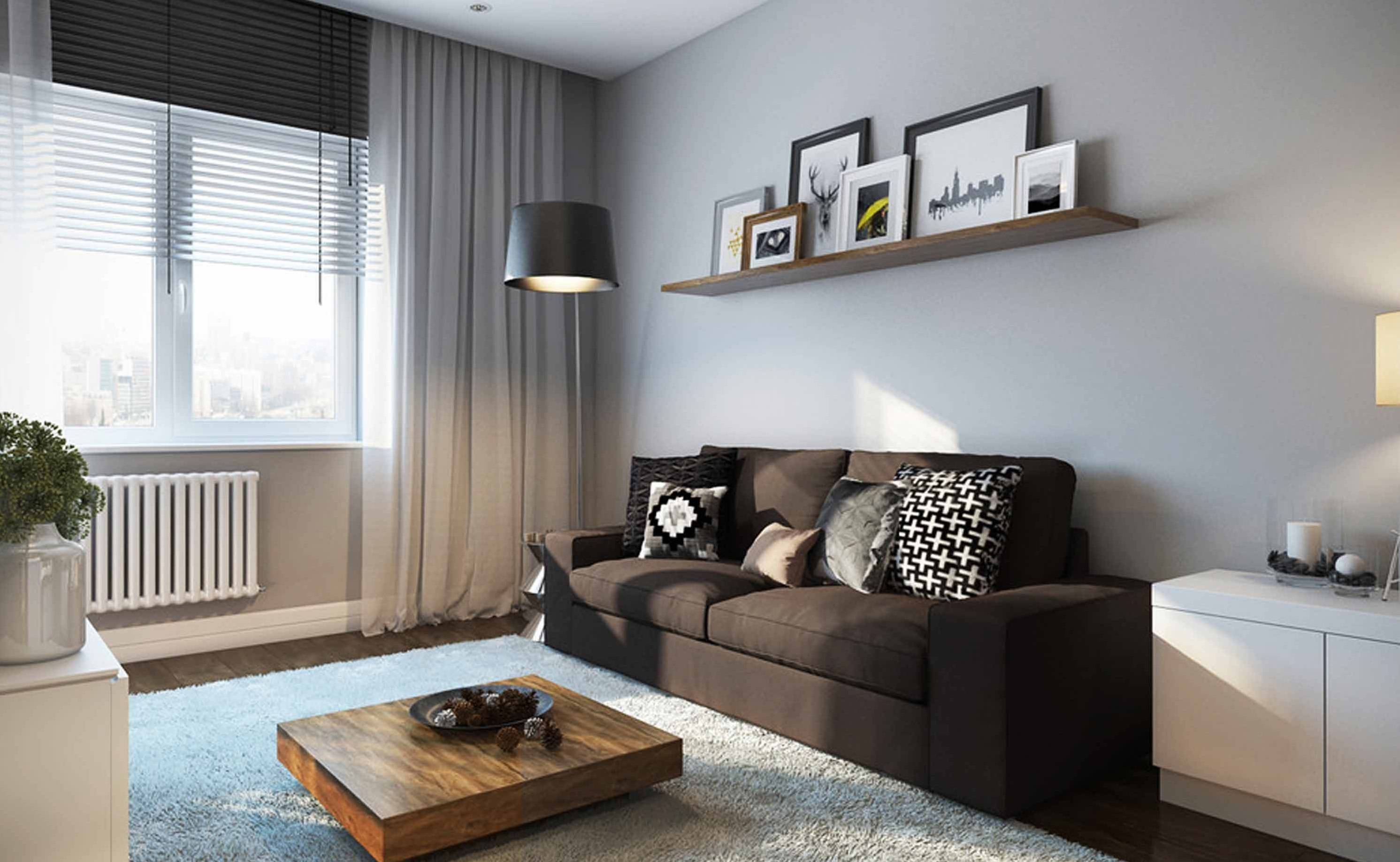 Как обустроить однокомнатную квартиру, как функционально обставить маленькую квартиру стильно и недорого